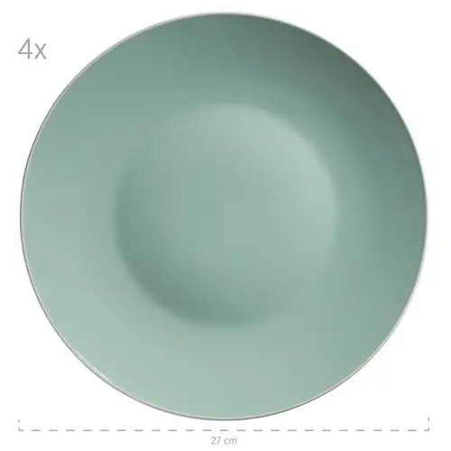 Mäser 931845 Kombiservice Elissa für 6 Personen, Steinzeug, grün (1 Set, 24-teilig) Mäser 931845 Kombiservice Elissa für 6 Personen, Steinzeug, grün (1 Set, 24-teilig)