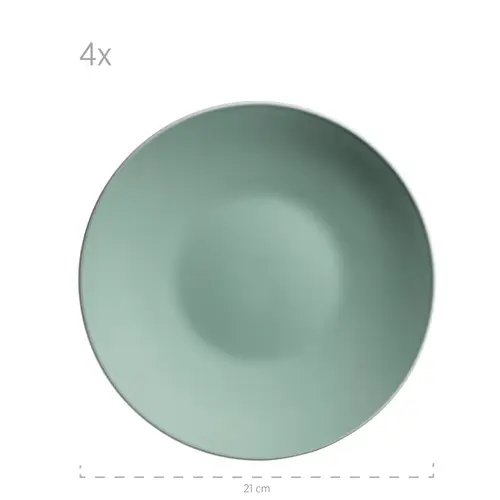 Mäser 931845 Kombiservice Elissa für 6 Personen, Steinzeug, grün (1 Set, 24-teilig) Mäser 931845 Kombiservice Elissa für 6 Personen, Steinzeug, grün (1 Set, 24-teilig)