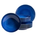 Mäser 931733 Tafelservice Ossia für 6 Personen, Steinzeug, dunkelblau (1 Set, 12-teilig) Mäser 931733 Tafelservice Ossia für 6 Personen, Steinzeug, dunkelblau (1 Set, 12-teilig)