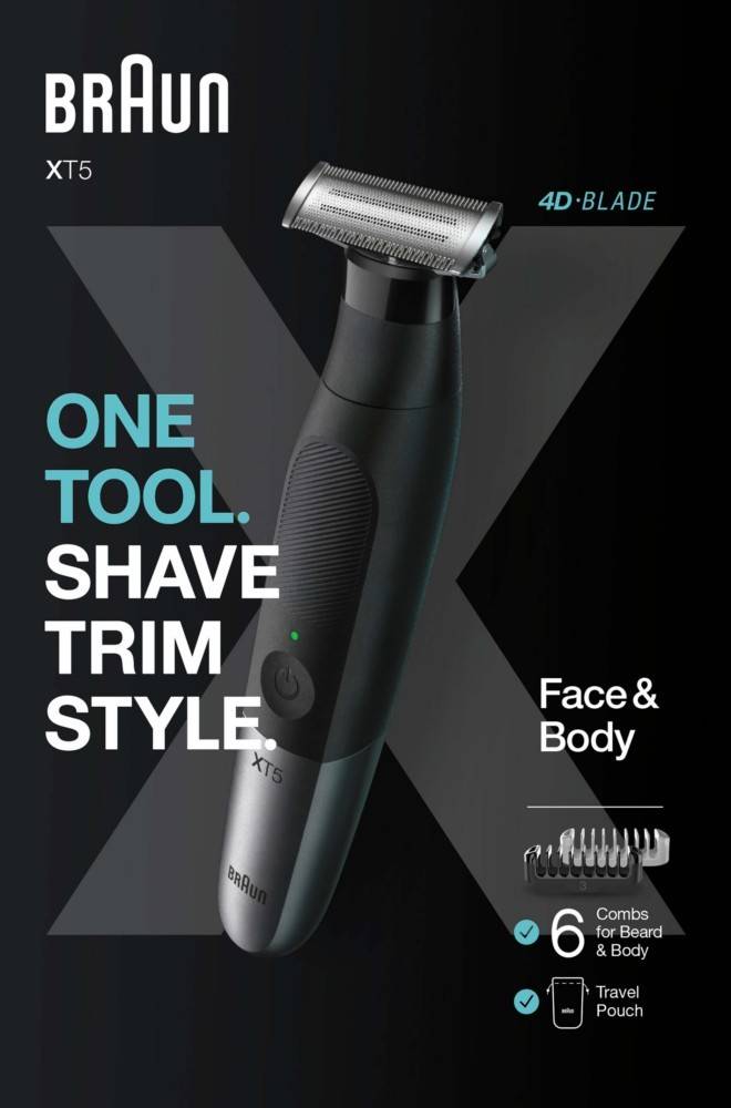 BRAUN Rasierer Face+Body+Travel XT5200 #400424