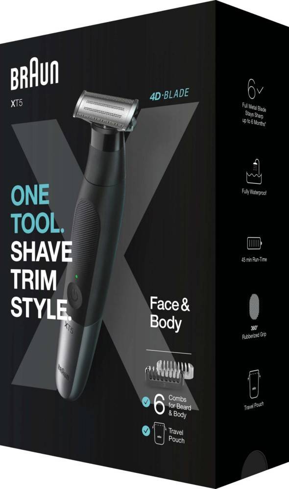BRAUN Rasierer Face+Body+Travel XT5200 #400424