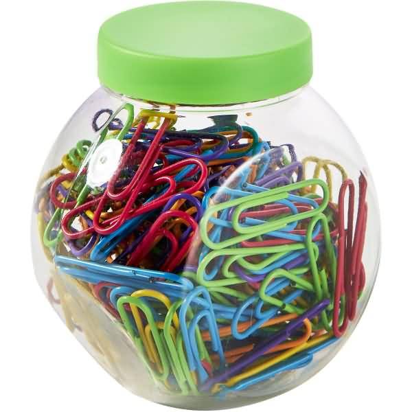 Briefklammer Metall kunststoffüberzogen 26mm sortiert VE=200 Stück