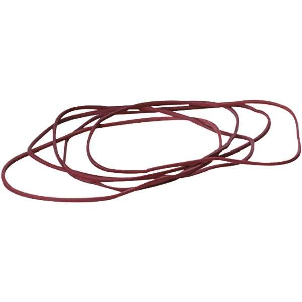 Gummiring Naturkautschuk 25mm rot 15g