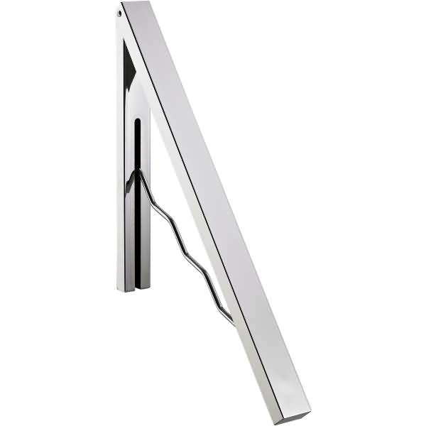 Klappgarderobe Metall verchromt silber