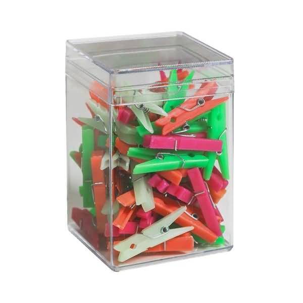 Mini-Wäscheklammer Kunststoff 32mm sortiert VE=60 Stück