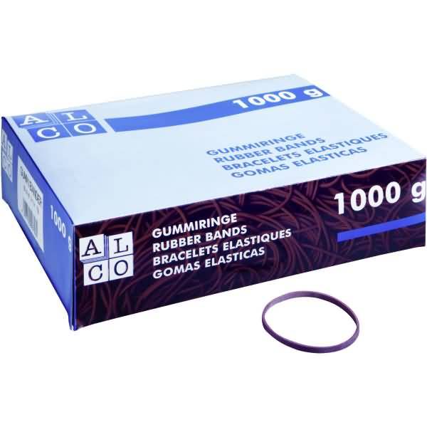 Gummiring Naturkautschuk 40mm rot 1000g