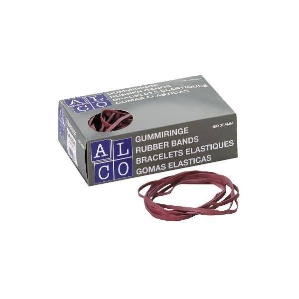 Gummiband Naturkautschuk 10x130mm rot 50g