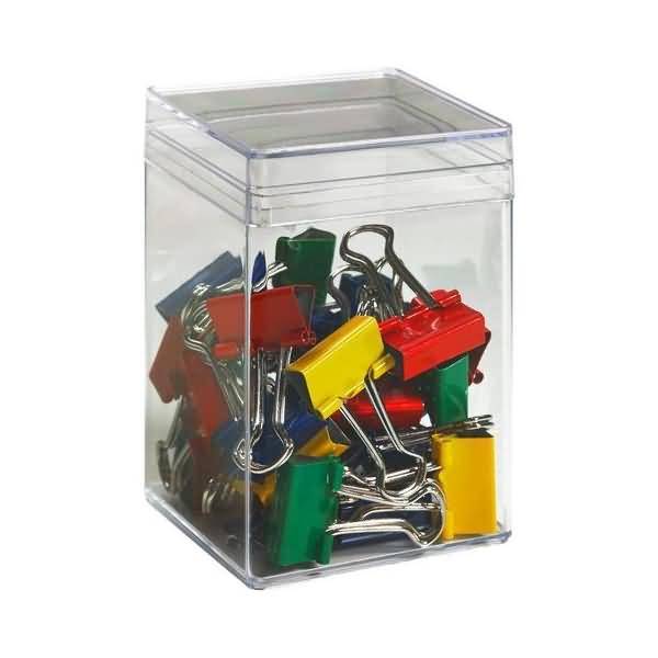 Foldbackklammer Metall vernickelt 19mm sortiert VE=30 Stück