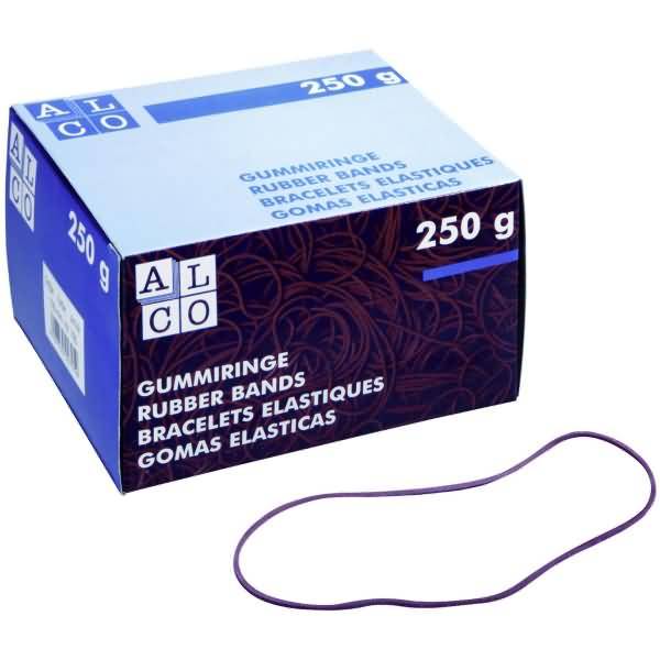 Gummiring Naturkautschuk 85mm rot 250g