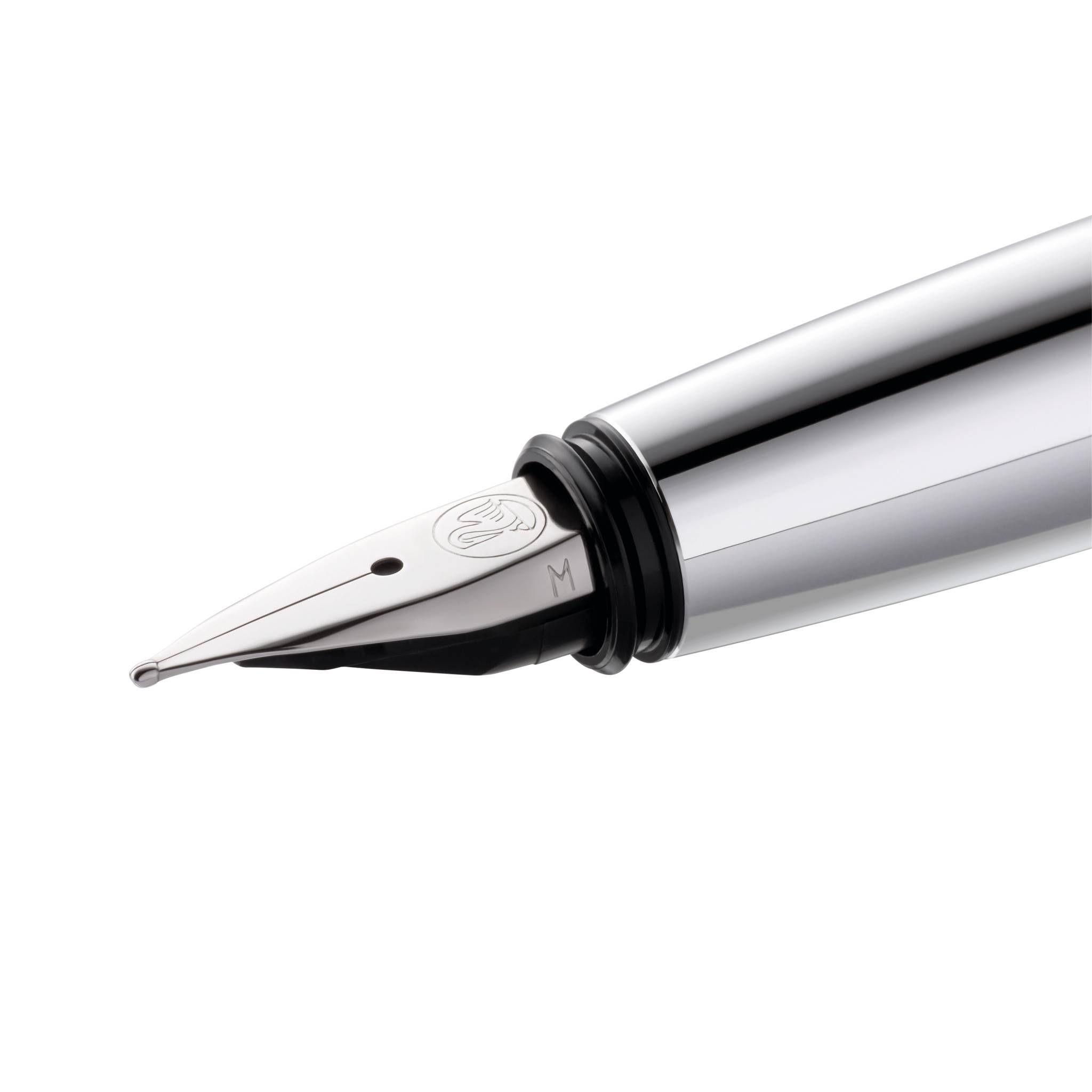 Pelikan Pura P40, Grün, Silber, Kartuschenfüllsystem, Aluminium, Edelstahl, Fein, Deutschland