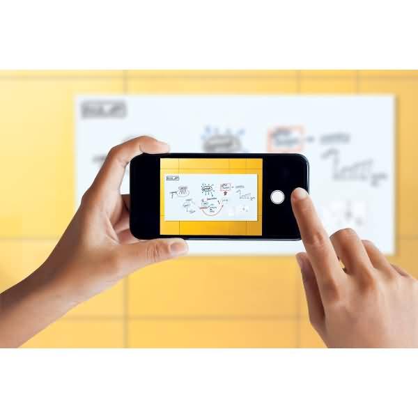 Glas-Whiteboard Artverum 200x100cm matt super-weiß