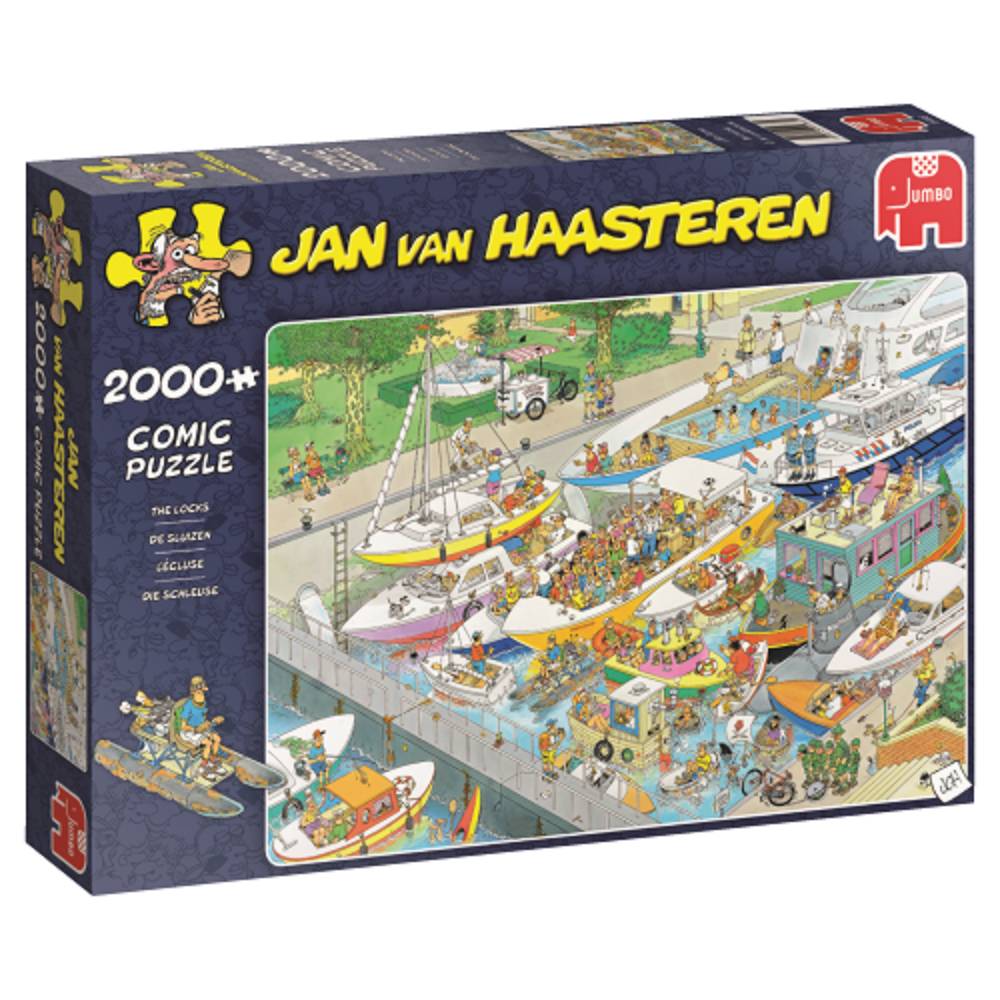 Jumbo Spiele 19068 Jan van Haasteren Die Schleuse 2000 Teile Puzzle