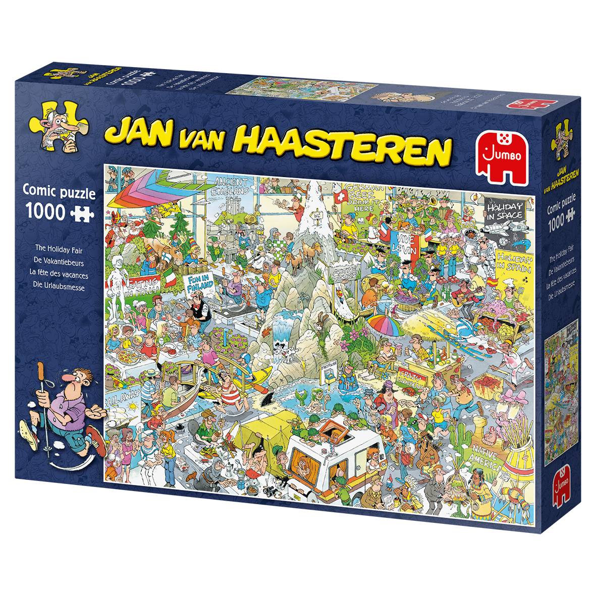 JUMBO 19051 Jan van Haasteren Die Urlaubsmesse 1000 Teile Puzzle