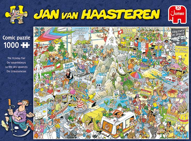 JUMBO 19051 Jan van Haasteren Die Urlaubsmesse 1000 Teile Puzzle