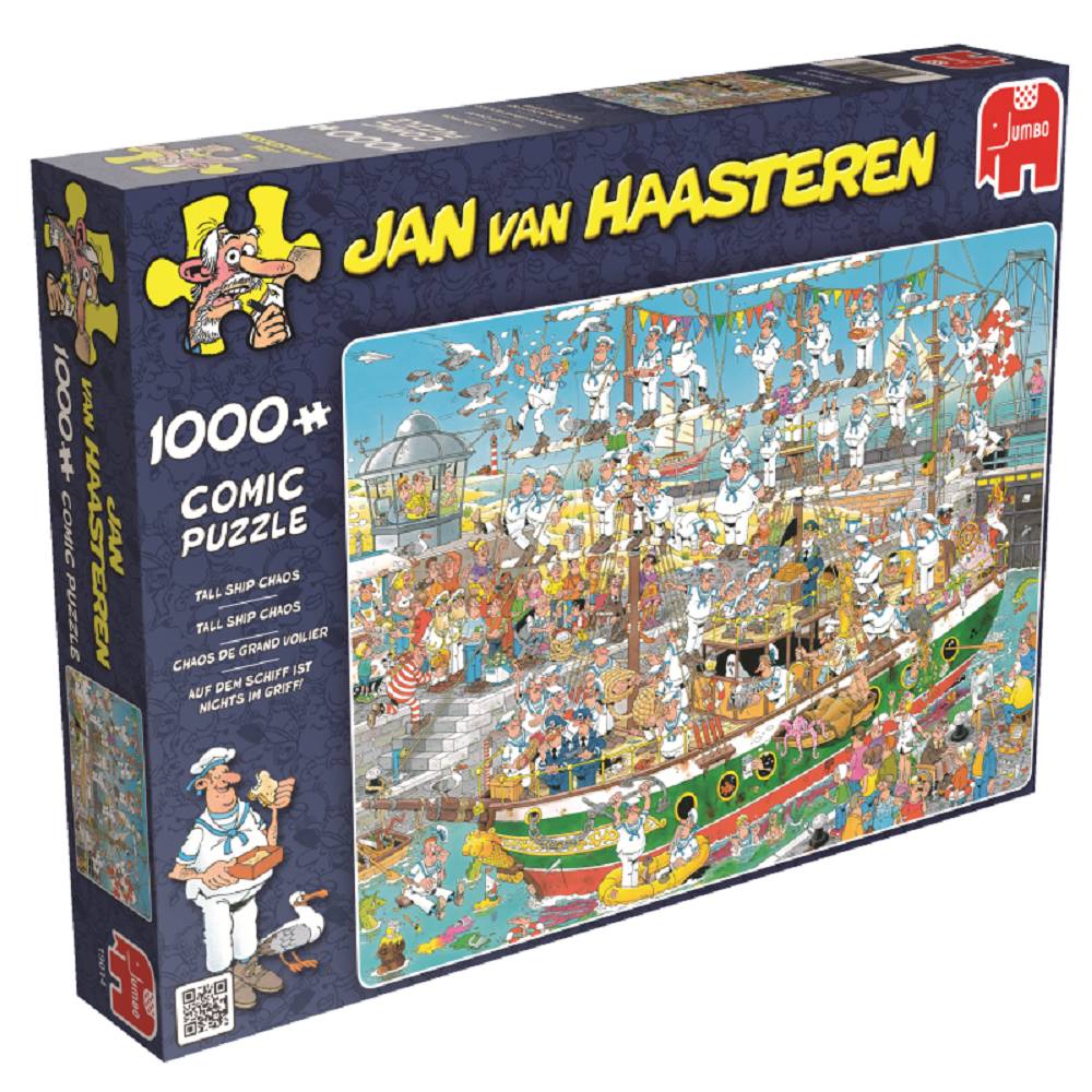 Jan van Haasteren Auf dem Schiff ist nichts im Griff 1000 Teile Puzzle