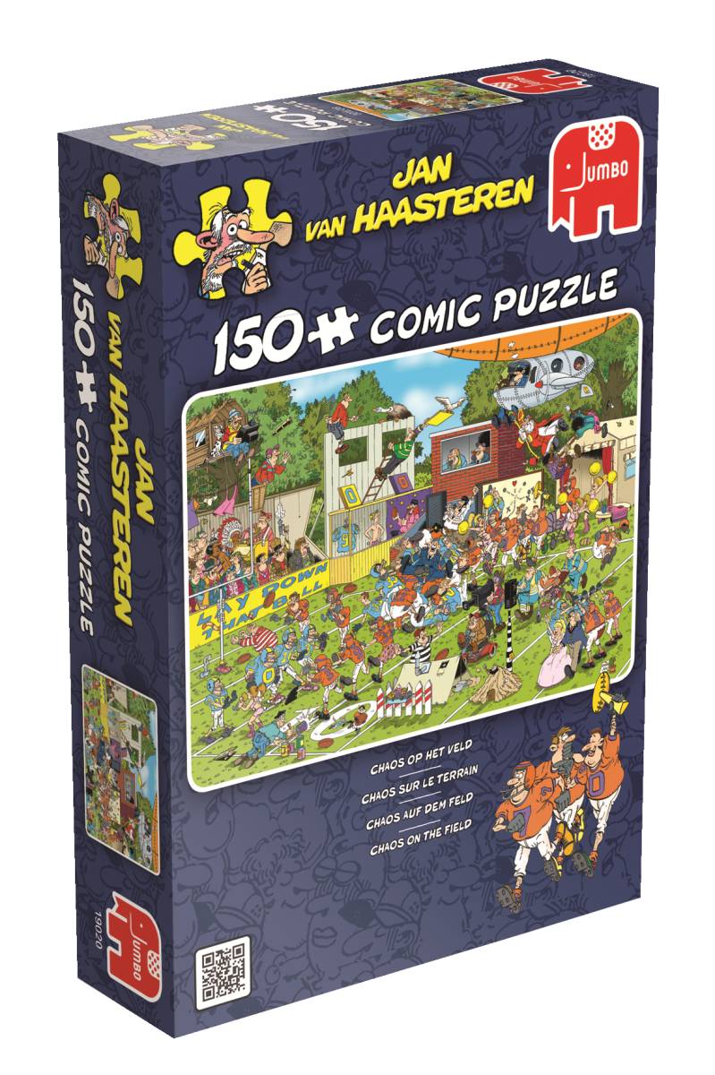 Jan van Haasteren Chaos auf dem Feld 150 Teile Puzzle