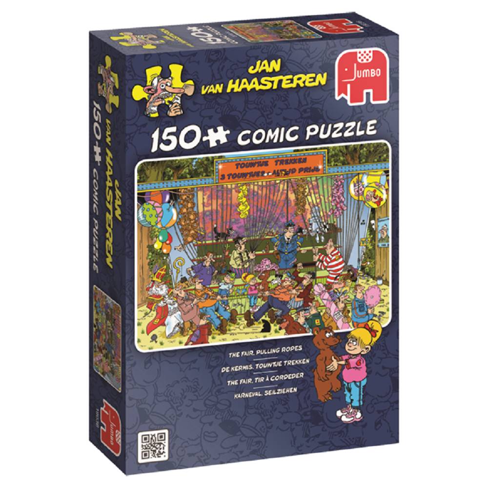 Jan van Haasteren Karneval Seilziehen,150 Teile Puzzle