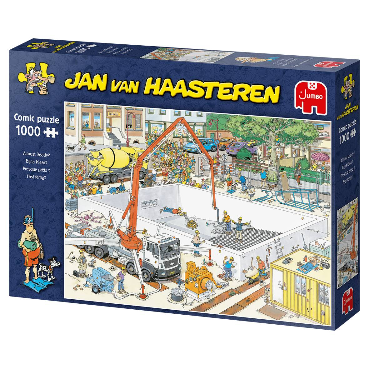 JUMBO 20037 Jan van Haasteren Fast fertig? 1000 Teile Puzzle