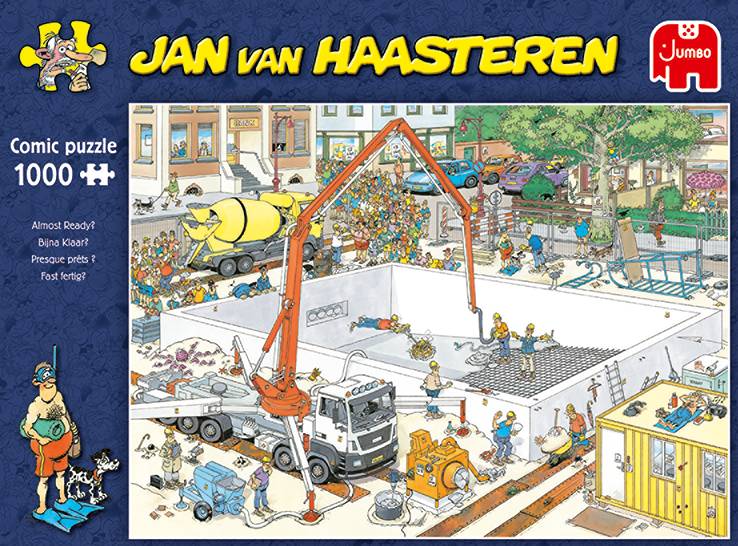JUMBO 20037 Jan van Haasteren Fast fertig? 1000 Teile Puzzle