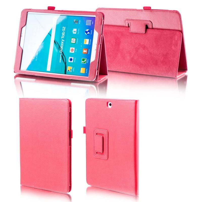 Aufstellbare Kunst-Leder Tasche für Tablet Etuis Hülle Cover Schutz Case Zubehör