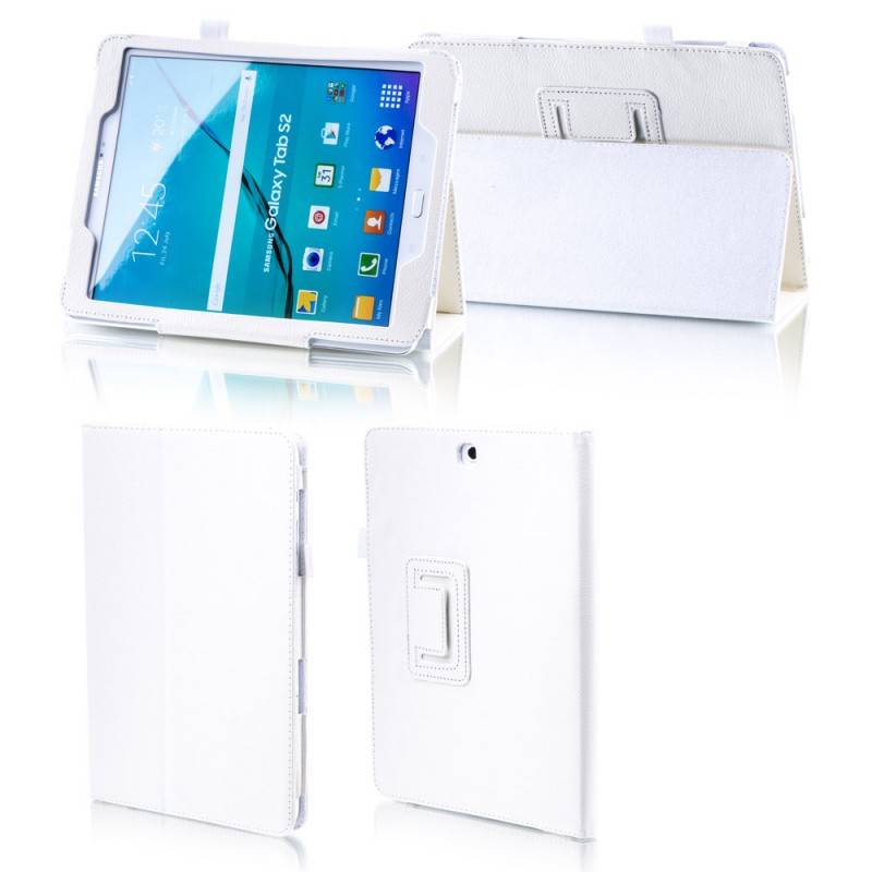 Aufstellbare Kunst-Leder Tasche für Tablet Etuis Hülle Cover Schutz Case Zubehör