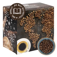 Corasol Premium Kaffee-Weltreise Adventskalender mit 24 Gourmet Röstkaffees aus 24 Ländern, inkl. Booklet, ganze Bohne (240 g) Corasol Premium Kaffee-Weltreise Adventskalender mit 24 Gourmet Röstkaffees aus 24 Ländern, inkl. Booklet, ganze Bohne (240 g)