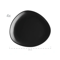 Mäser 931730 Kombiservice Glendale für 4 Personen, Steinzeug, schwarz (1 Set, 16-teilig) Mäser 931730 Kombiservice Glendale für 4 Personen, Steinzeug, schwarz (1 Set, 16-teilig)