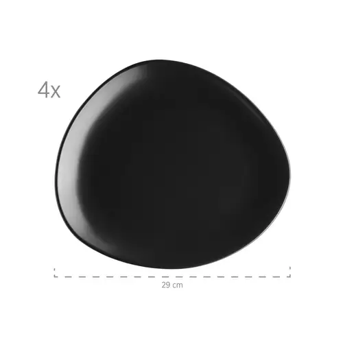 Mäser 931730 Kombiservice Glendale für 4 Personen, Steinzeug, schwarz (1 Set, 16-teilig) Mäser 931730 Kombiservice Glendale für 4 Personen, Steinzeug, schwarz (1 Set, 16-teilig)