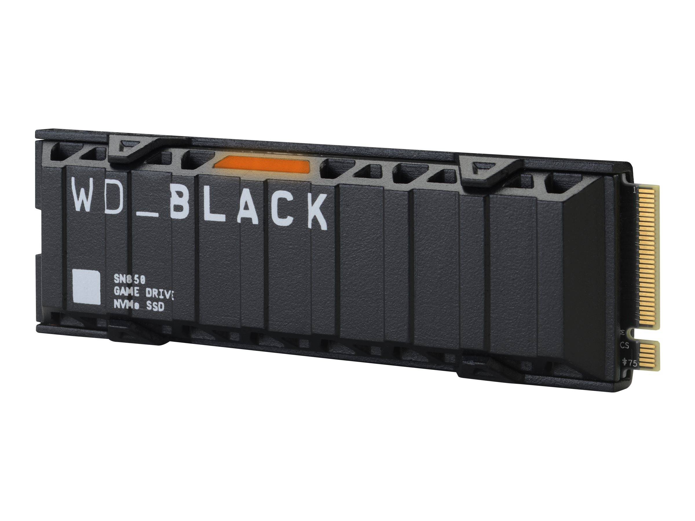 WD Black SN850 NVMe SSD WDBAPZ5000BNC - SSD - 500 GB - intern - M.2 2280 - PCIe 4.0 x4 (NVMe)