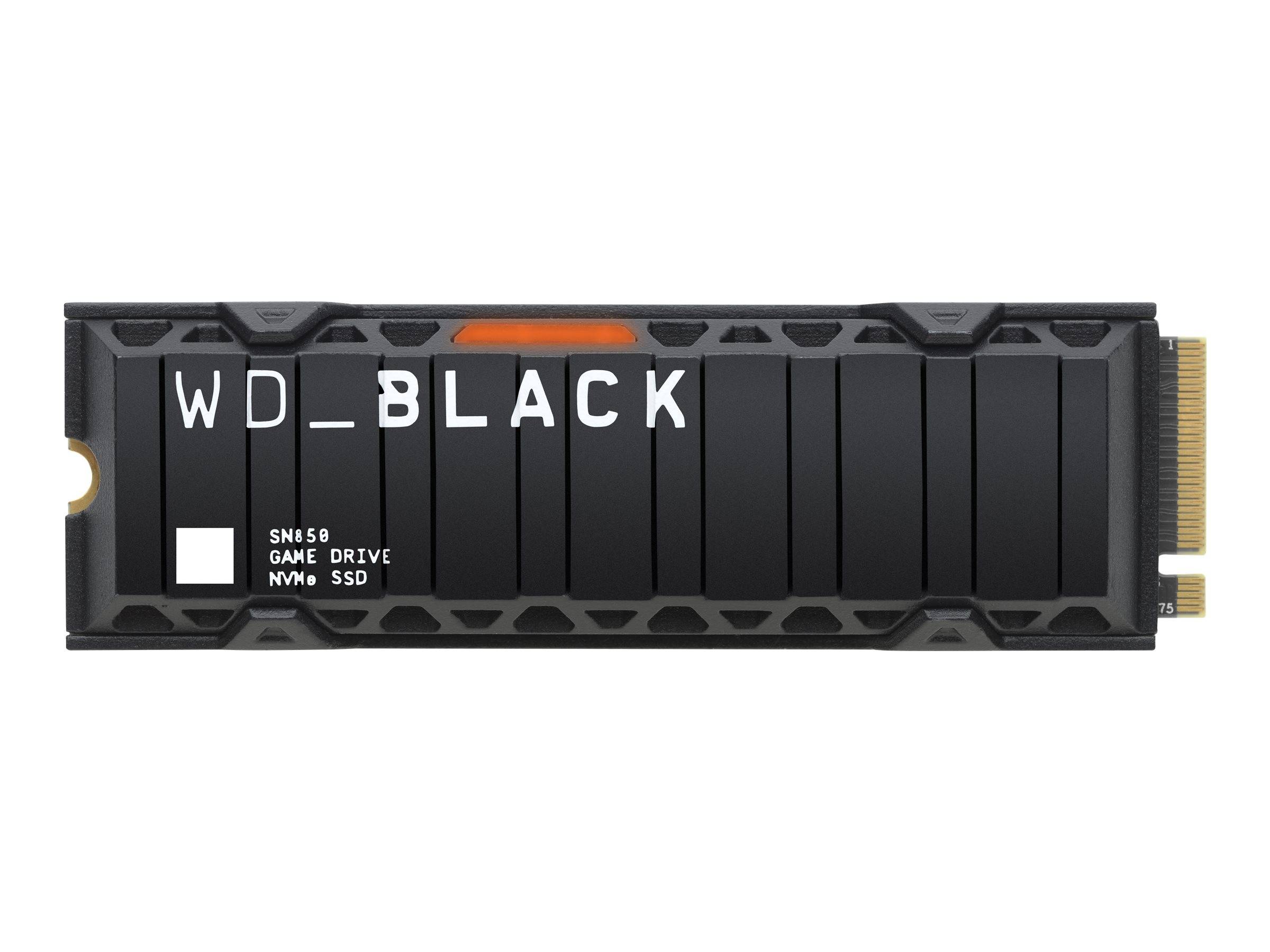 WD Black SN850 NVMe SSD WDBAPZ0010BNC - SSD - 1 TB - intern - M.2 2280 - PCIe 4.0 x4 (NVMe)