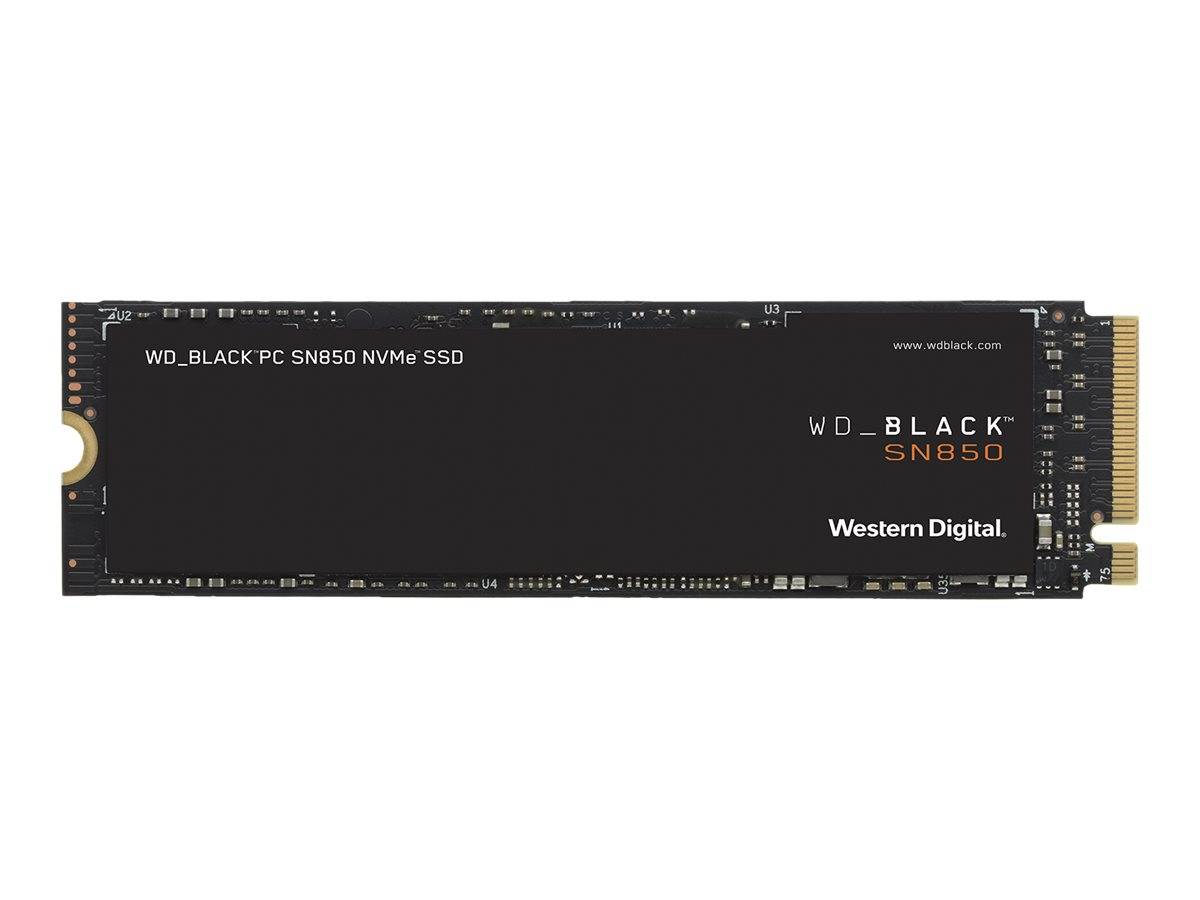 WD Black SN850 NVMe SSD WDBAPZ5000BNC - SSD - 500 GB - intern - M.2 2280 - PCIe 4.0 x4 (NVMe)
