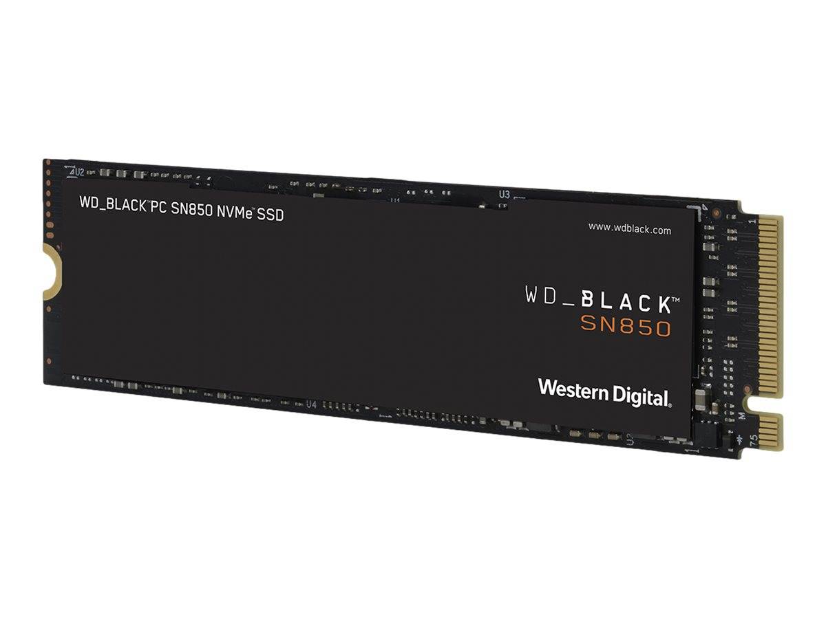 WD Black SN850 NVMe SSD WDBAPZ5000BNC - SSD - 500 GB - intern - M.2 2280 - PCIe 4.0 x4 (NVMe)