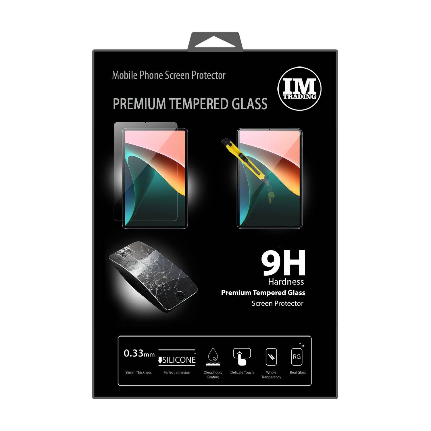 cofi1453® Schutzglas 9H kompatibel mit XIAOMI PAD 5 11" Displayschutzfolie Schutzfolie Passgenau