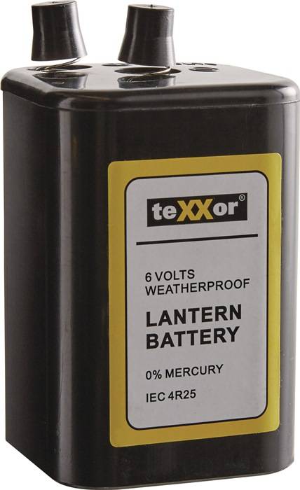 Batterie 3600 6 V 7 Ah IEC 4R25 TEXXOR…