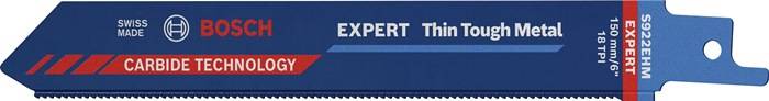 Säbelsägeblatt Expert Thin Tough Metal L.150mm B.19mm TPI 18 1,4mm 10 St./Karte