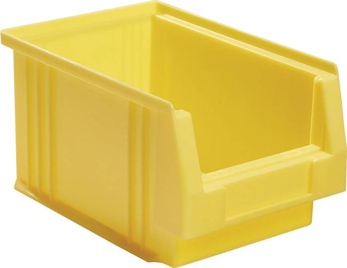 Sichtlagerkasten PLK L230xB150xH125mm PP gelb LA-KA-PE