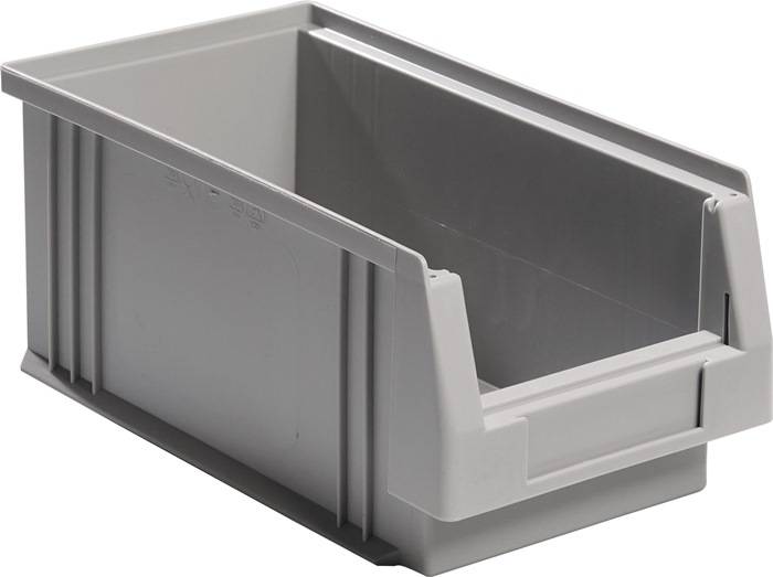 Sichtlagerkasten PLK L290xB150xH125mm PP grau LA-KA-PE