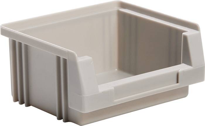 Sichtlagerkasten PLK L90xB102xH50mm PP grau LA-KA-PE