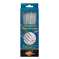 Schipper 605020536 4 Spezialpinsel für Malen nach Zahlen Schipper 605020536 4 Spezialpinsel für Malen nach Zahlen