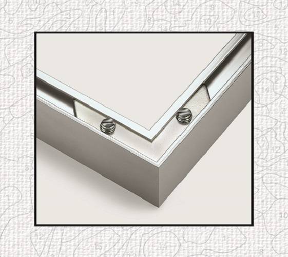 Schipper 605220771 Malen nach Zahlen 2 x Alurahmen Silber 24 x 30 cm