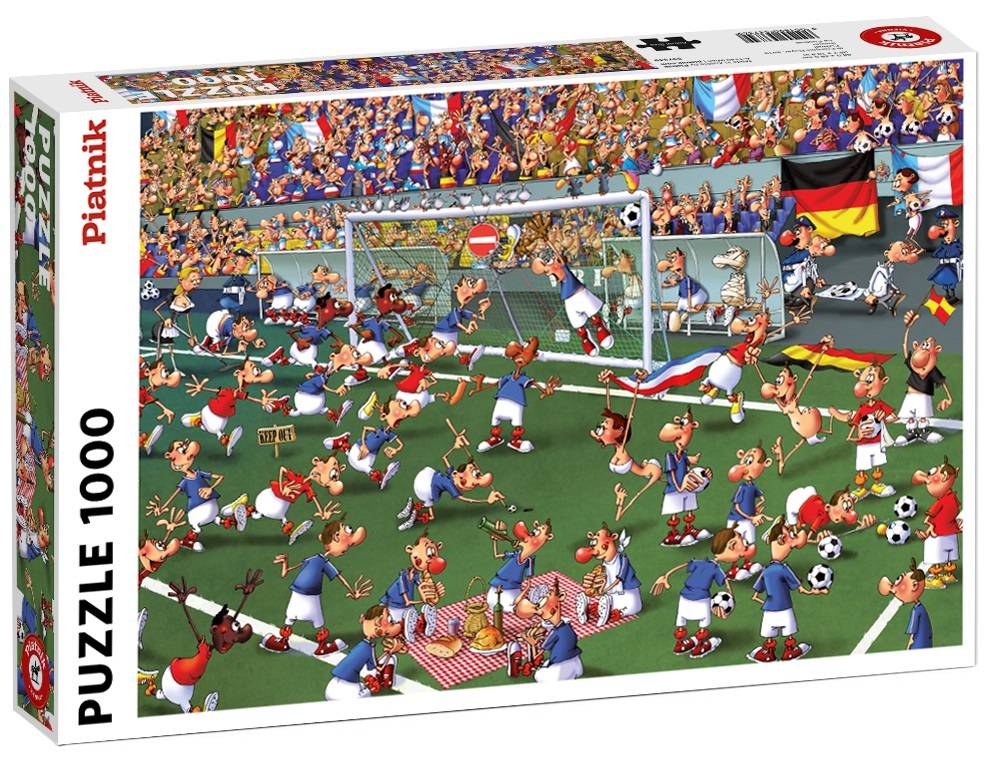 Piatnik 5373 Ruyer, Fußball 1000 Teile Puzzle