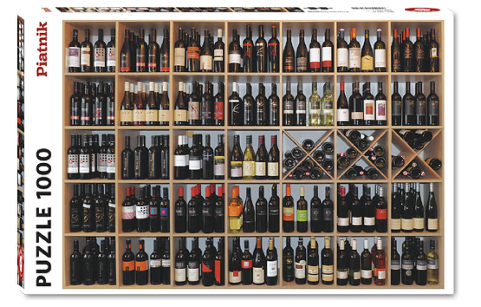 Piatnik 5357 Schor Weinregal 1000 Teile Puzzle