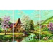 Schipper 609260664 Ländliche Idylle Triptychon Malen nach Zahlen Schipper 609260664 Ländliche Idylle Triptychon Malen nach Zahlen