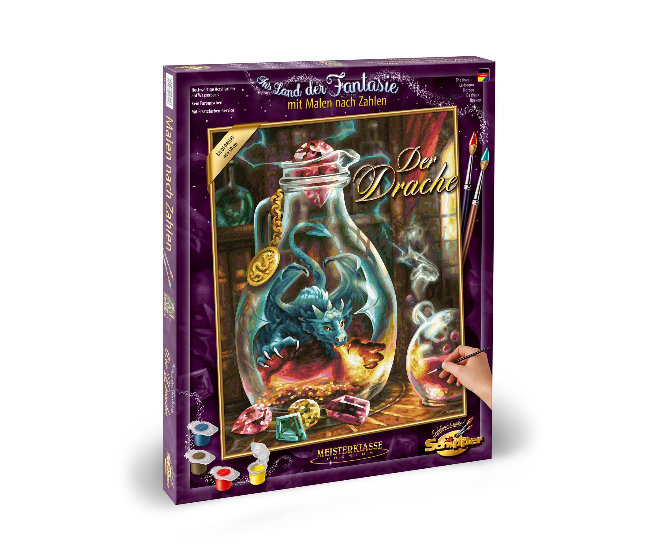 Schipper 609130845 Der Drache Malen nach Zahlen