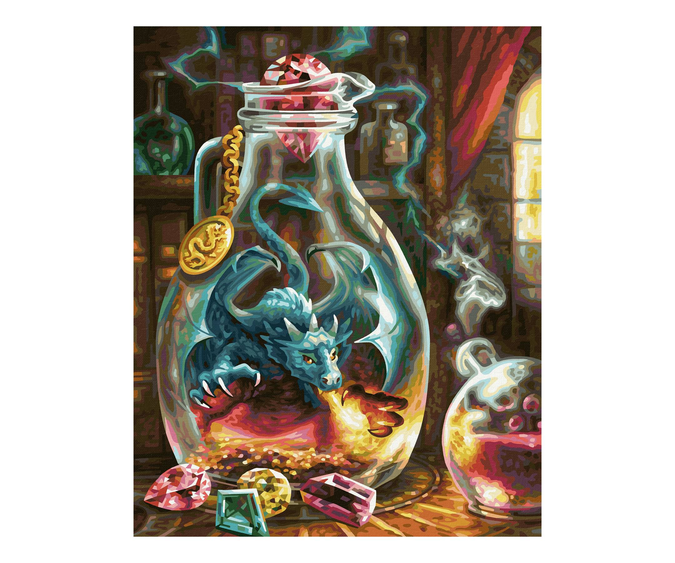 Schipper 609130845 Der Drache Malen nach Zahlen