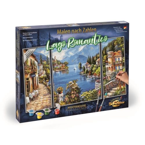 Schipper 609260818 Malen nach Zahlen Triptychon Lago Romantico Schipper 609260818 Malen nach Zahlen Triptychon Lago Romantico