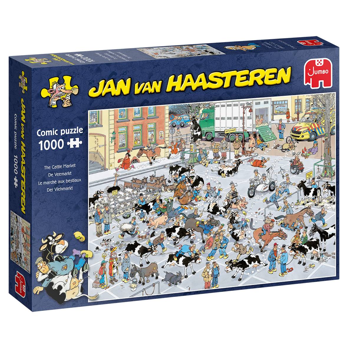 Jumbo 19075 Jan van Haasteren Der Viehmarkt 1000 Teile Puzzle