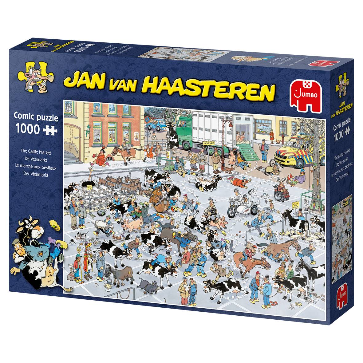 Jumbo 19075 Jan van Haasteren Der Viehmarkt 1000 Teile Puzzle