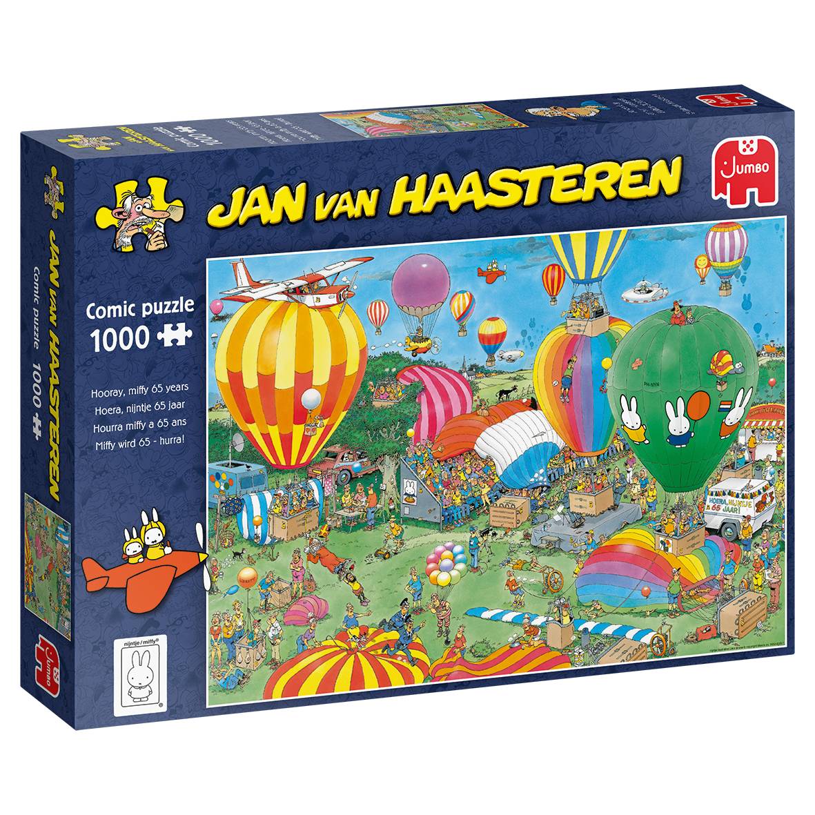 Jan van Haasteren Miffy wird 65 Hurra! 1000 Teile Puzzle