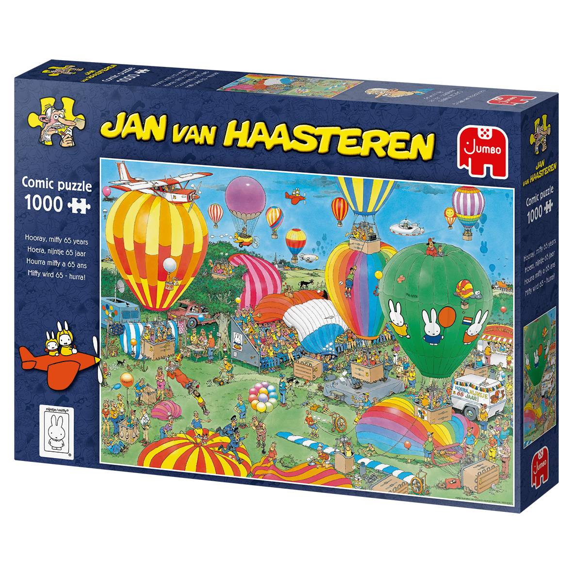 JUMBO 20024 Jan van Haasteren Miffy wird 65 Hurra! 1000 Teile Puzzle